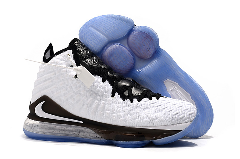 Баскетбольные кроссовки Nike Lebron 17 (XVII ) "White" sneakers from LeBron James - фото 1 - id-p67371568