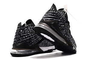 Баскетбольные кроссовки Nike Lebron 17 (XVII ) "Gray" sneakers from LeBron James, фото 2