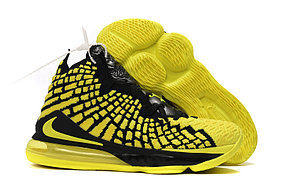 Баскетбольные кроссовки Nike Lebron 17 (XVII ) "yellow" sneakers from LeBron James