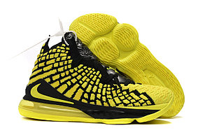 Баскетбольные кроссовки Nike Lebron 17 (XVII ) "yellow" sneakers from LeBron James, фото 2