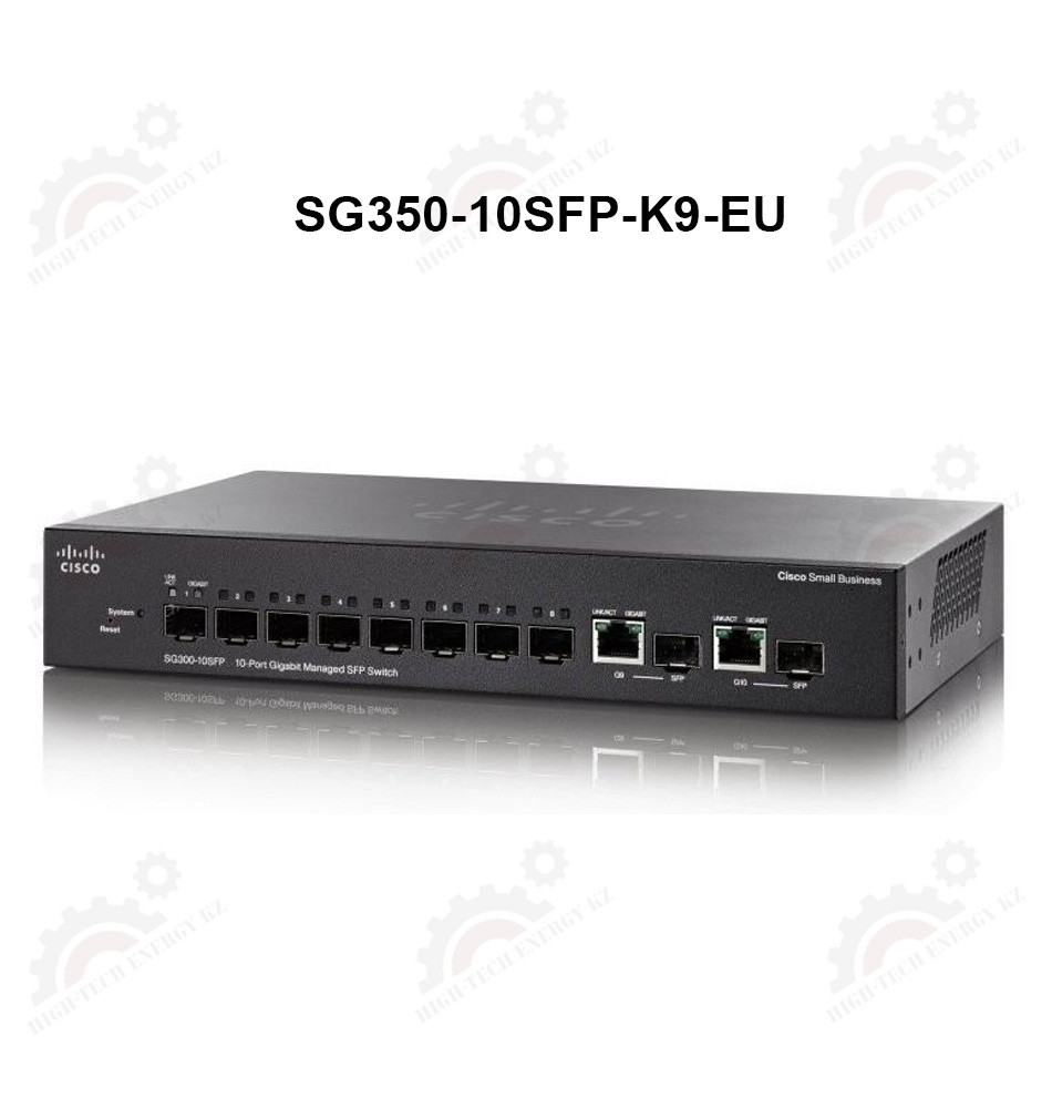 Cisco SG350-10SFP 10-port Gigabit Managed SFP Switch