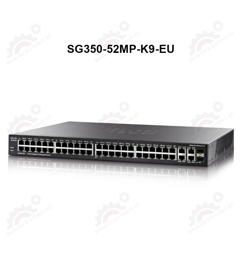 Cisco SG350-52MP 52-port Gigabit Max-PoE Managed Switch