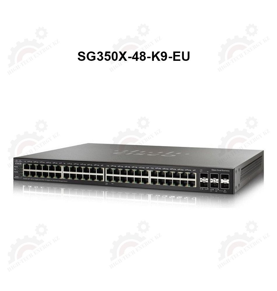 Cisco SG350X-48 48-port Gigabit Stackable Switch