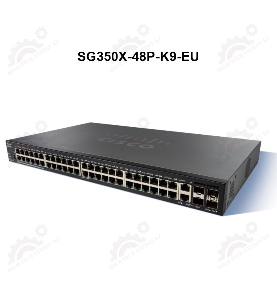 Cisco SG350X-48P 48-port Gigabit POE Stackable Switch