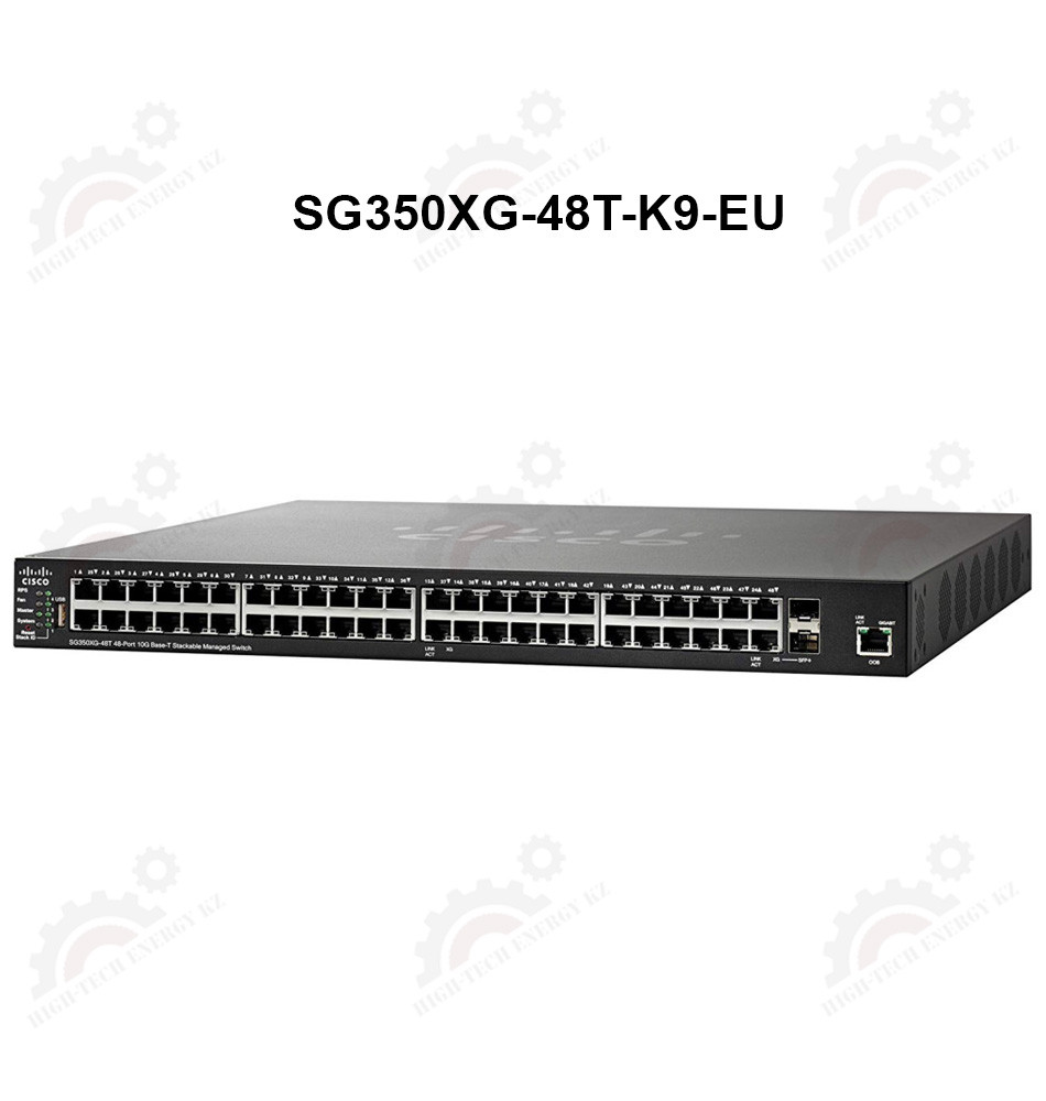 Cisco SG350XG-48T 48-port 10GBase-T Stackable Switch - фото 1 - id-p67032704