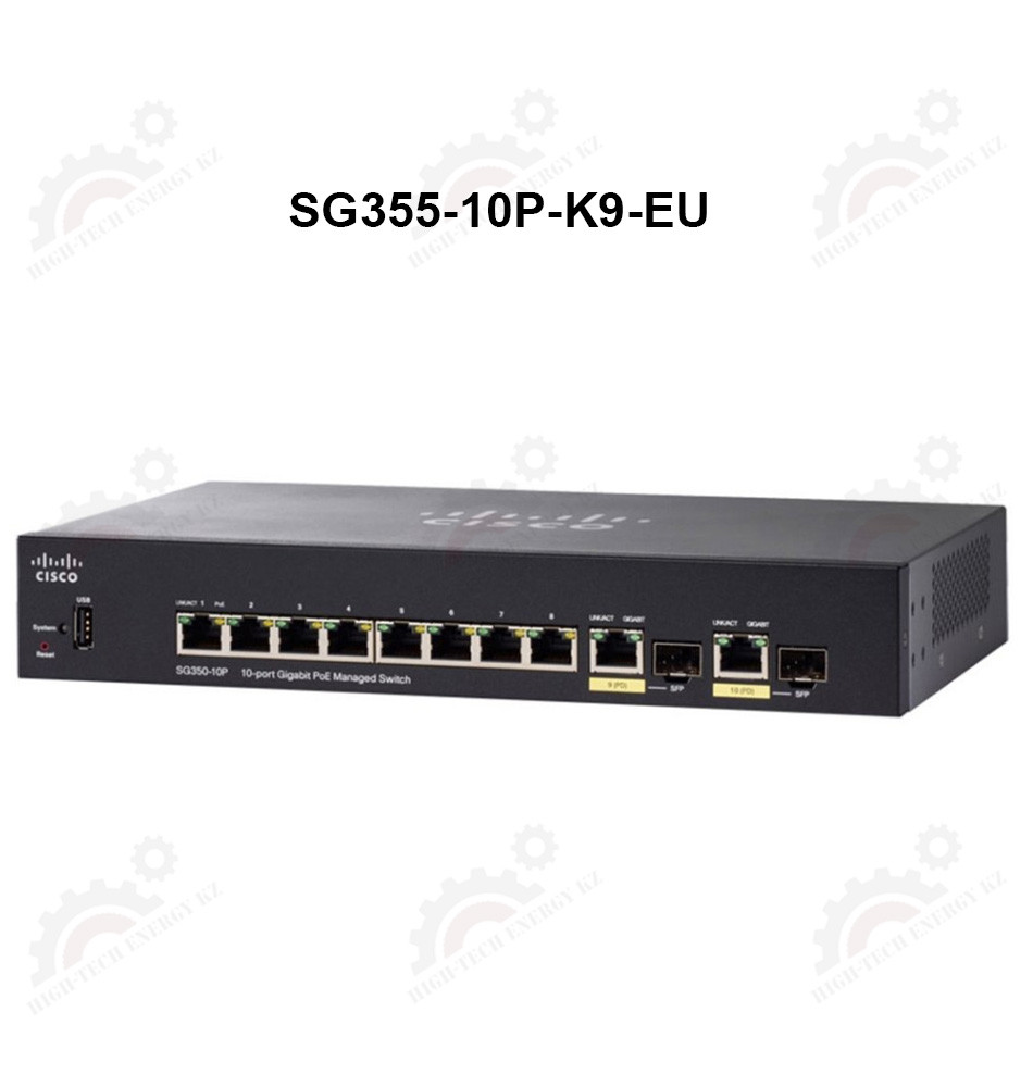 Cisco SG355-10P 10-port Gigabit POE Managed Switch