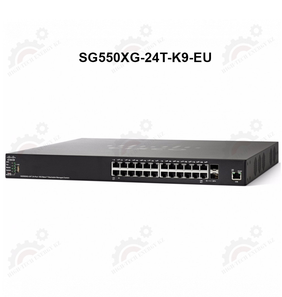 Cisco SG550XG-24T 24-Port 10GBase-T Stackable Managed Switch - фото 1 - id-p67032711