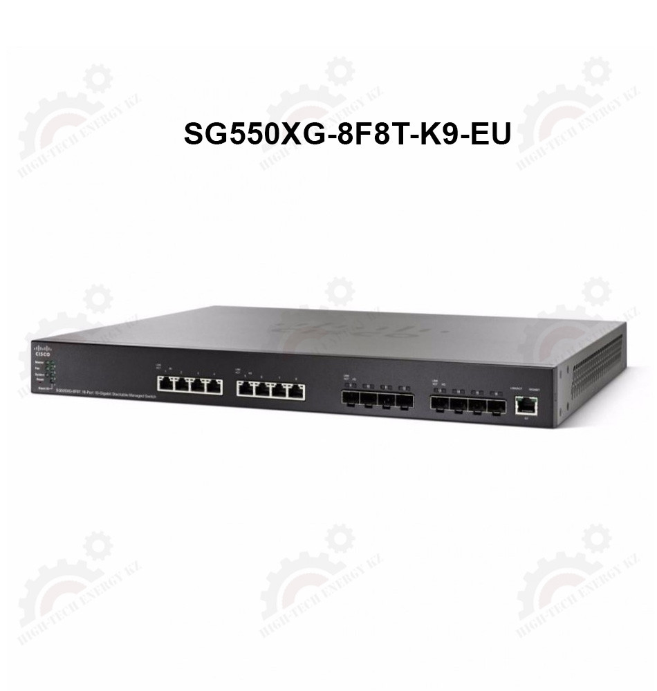 Cisco SG550XG-8F8T 16-Port 10G Stackable Managed Switch