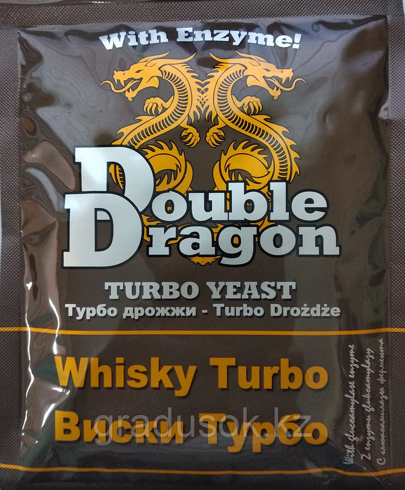 Дрожжи спиртовые Double Dragon Whisky Turbo