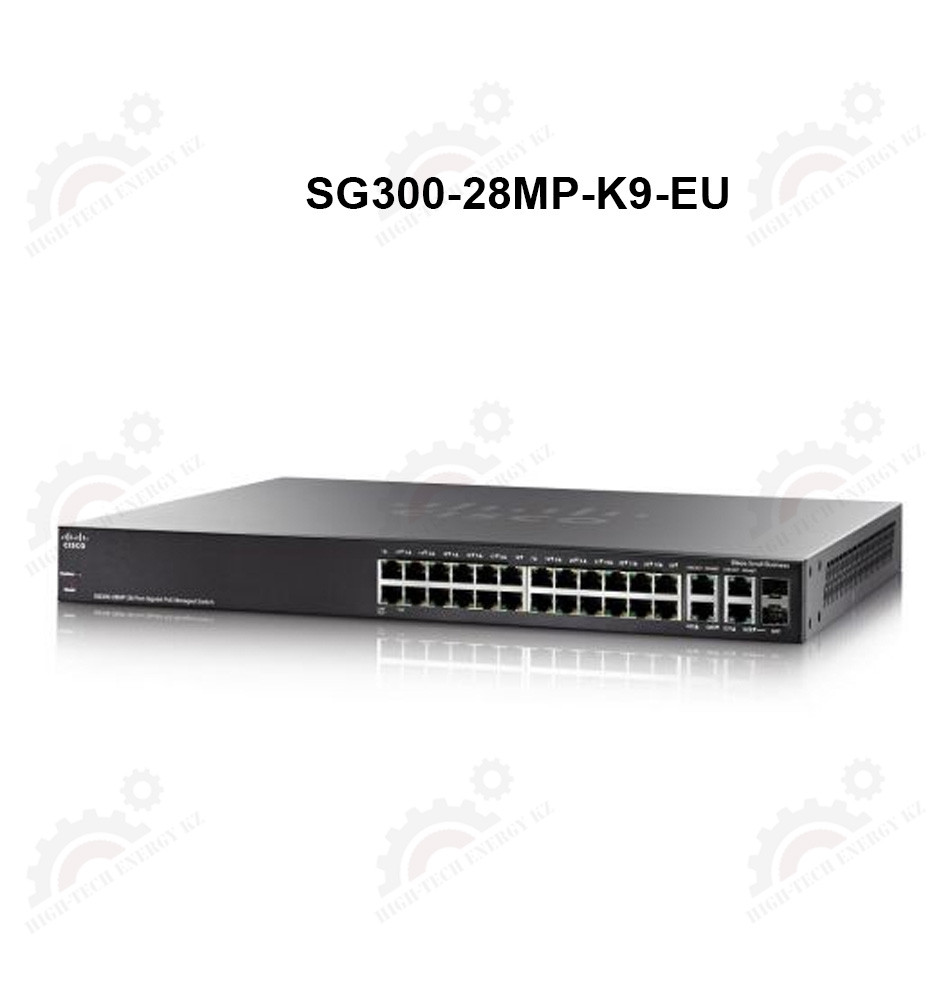 SG300-28MP 28-port Gigabit Max-PoE Managed Switch