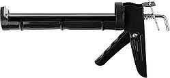 Пистолет для герметика STAYER "STANDARD" 0660, полукорпусной, гладкий шток, 310мл
