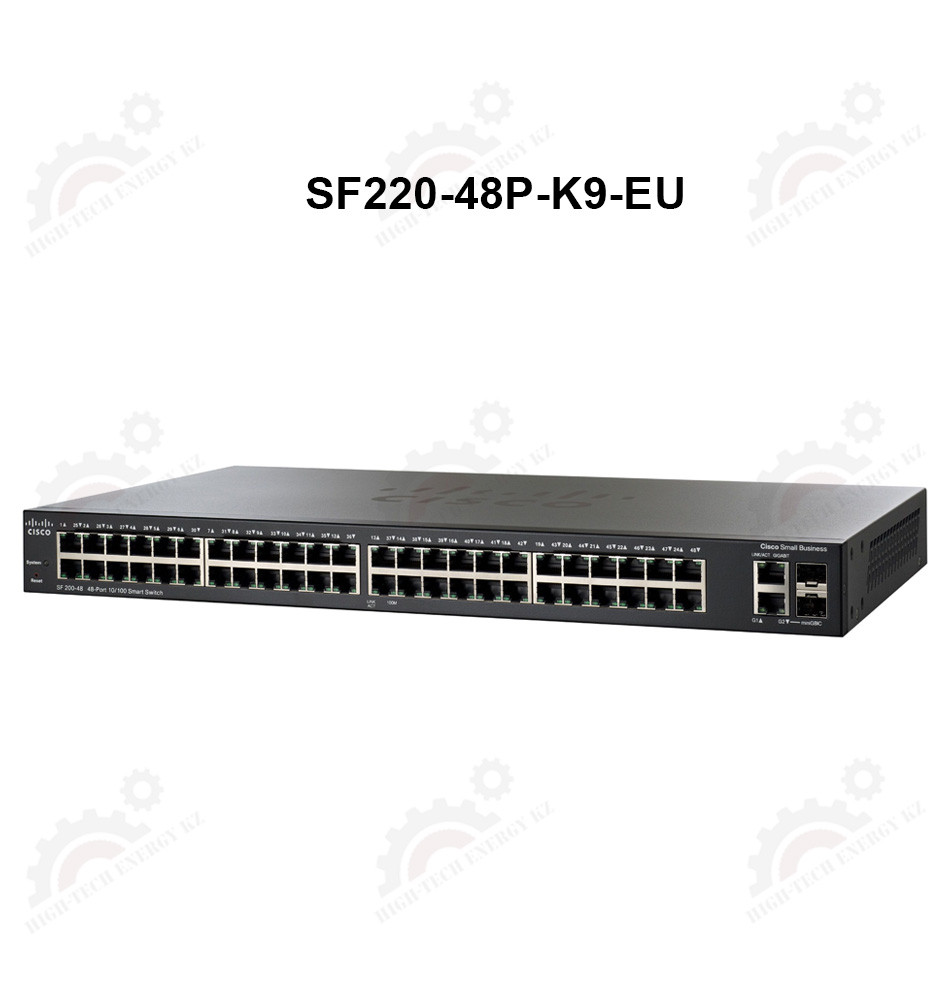 SF220-48P 48-Port 10/100 PoE Smart Plus Switch