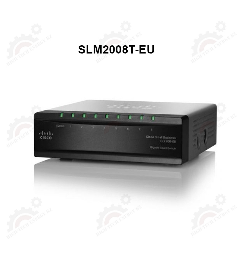 SG200-08 8-port Gigabit Smart Switch - фото 1 - id-p67032749