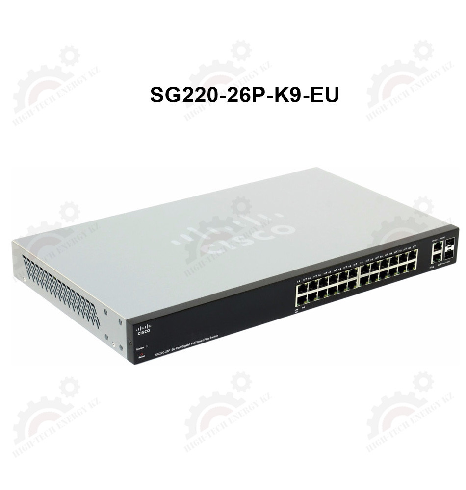 SG220-26P 26-Port Gigabit PoE Smart Plus Switch - фото 1 - id-p67032751