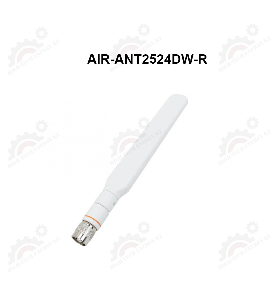 2.4 GHz 2 dBi/5 GHz 4 dBi Dipole Ant., White, RP-TNC - фото 1 - id-p67033004