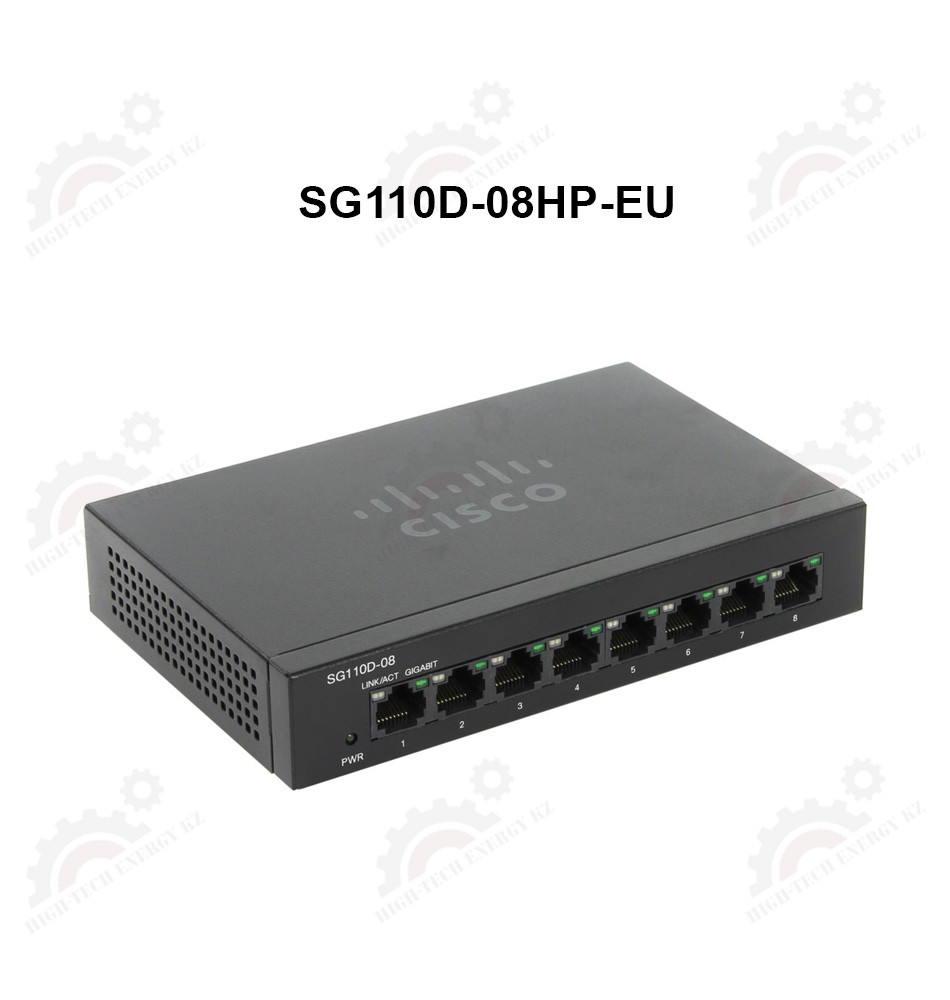 SG110D-08HP 8-Port PoE Gigabit Desktop Switch - фото 1 - id-p67032758