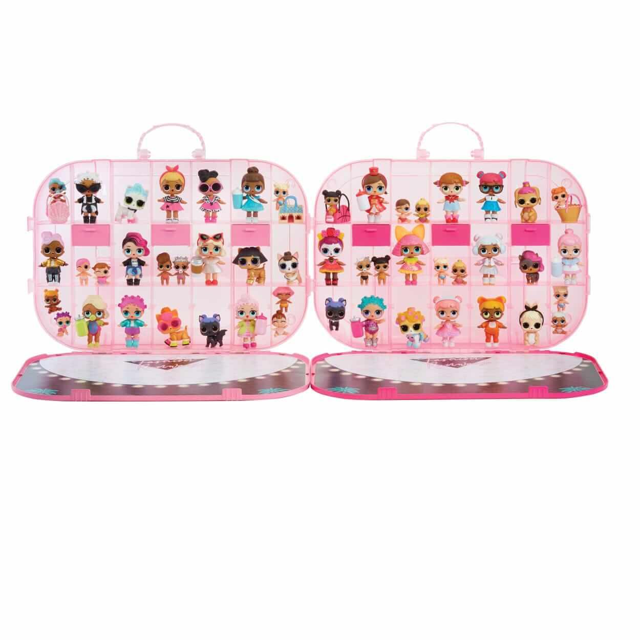 L.O.L. Surprise Fashion Show On-The-Go Hot Pink Storage & Playset. Кейс для хранения кукол ЛОЛ