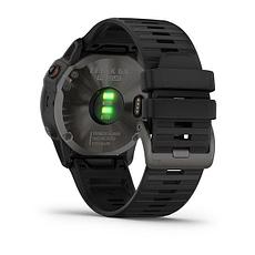 Часы с GPS навигатором Garmin fenix 6X Pro Black w/Black Band (010-02157-01), фото 2