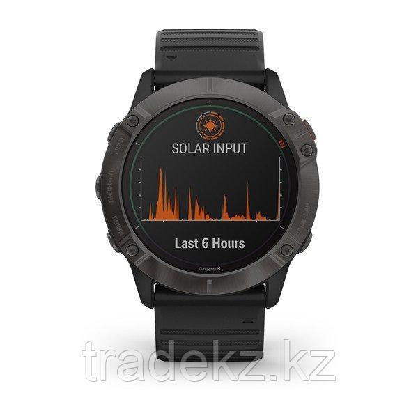 Часы Garmin fenix 6X Sapphire Carbon Gray DLC w/Black Band (010-02157-11) с GPS навигатором - фото 7 - id-p67389726