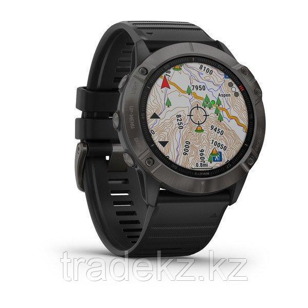 Часы Garmin fenix 6X Sapphire Carbon Gray DLC w/Black Band (010-02157-11) с GPS навигатором - фото 8 - id-p67389726