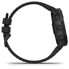 Часы с GPS навигатором Garmin fenix 6X Sapphire Black DLC w/Brwn Leather Band (010-02157-14), фото 3