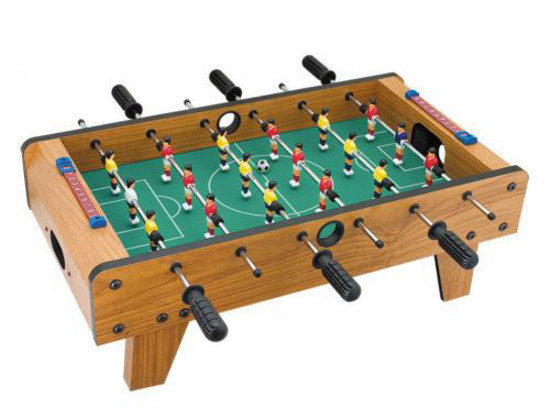 ⚽ Настольный футбол 6 металлических ручек HG 2035 69x37x23 на штангах деревянный ,