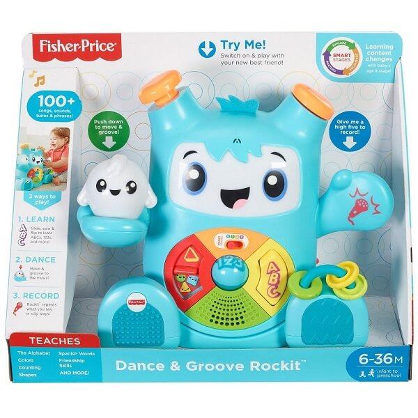 Mattel Fisher-Price Фишер Прайс "Смейся и учись" Роккит и Спарки