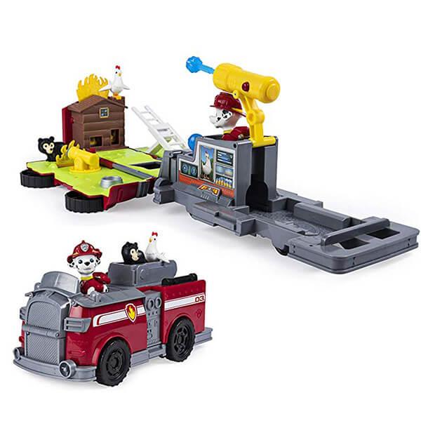 Paw Patrol Щенячий патруль машинка Спасательная станция - трансформер Маршел
