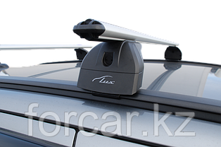 Багажная система "LUX" с дугами 1,2м аэро-классик (53мм) для а/м Toyota Fortuner 2015-... г.в. с интегр. рейл., фото 4