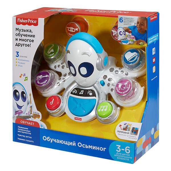 Mattel Fisher-Price  Фишер Прайс Обучающий Осьминог