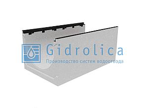 Лоток водоотводный бетонный коробчатый (СО-500мм), с чугунной насадкой  КU 100.60,3 (50).45(36) - BGZ-S, № 0