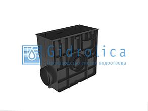 Пескоуловитель Gidrolica Standart ПУ-20.24,6.46 - пластиковый для лотков пластиковых DN150 и DN200