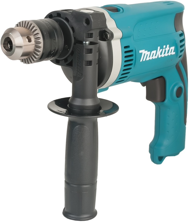 Ударная дрель Makita HP1630KX2, 710Вт, набор сверел D-46202