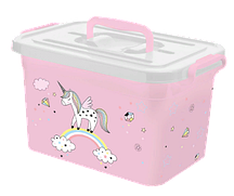 Ящик детский "РАДУГА" 310*200*180 мм 6,5 л. 80901 (003)