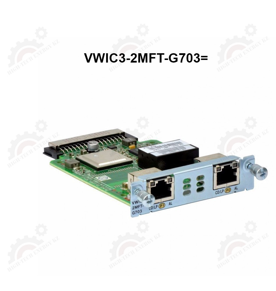 2-Port 3rd Gen Multiflex Trunk Voice / WAN Int. Card - G.703