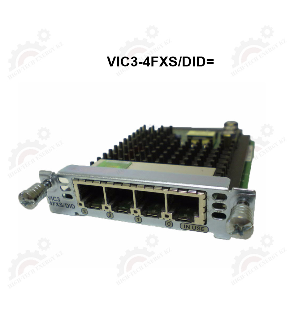 Four-Port Voice Interface Card - FXS and DID