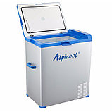 Компрессорный автохолодильник ALPICOOL A75 (75 Л.) 12-24-220В, фото 3