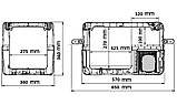 Компрессорный автохолодильник ALPICOOL C30 (30 Л.) 12-24-220В, фото 3
