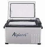 Компрессорный автохолодильник ALPICOOL C30 (30 Л.) 12-24-220В, фото 5