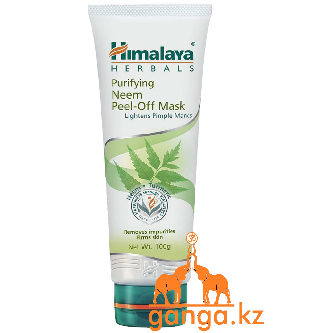 Маска-пленка для лица Ним и Куркума (Purifying Neem Peel-Off Mask HIMALAYA), 100 гр.