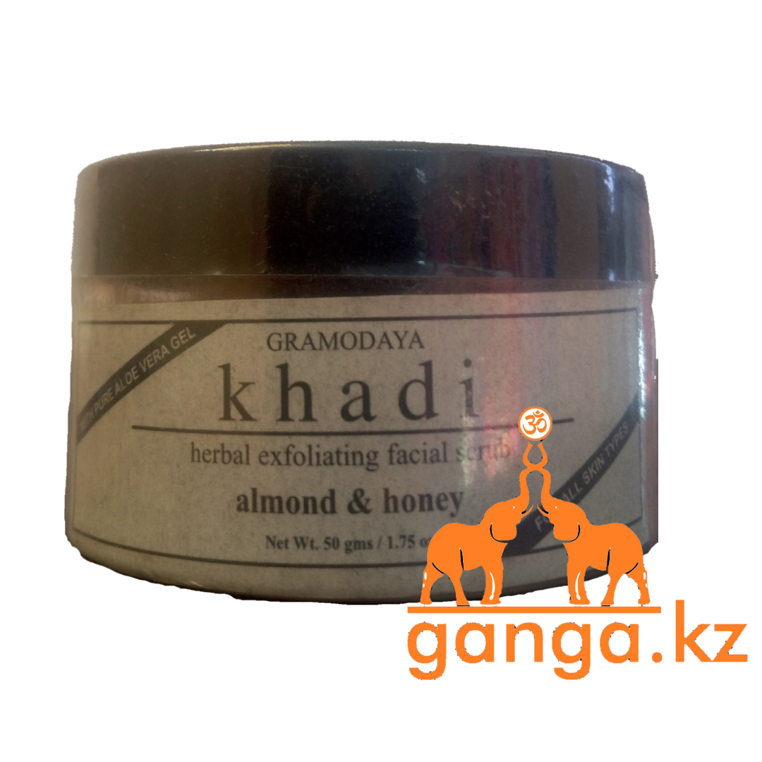 Скраб для лица “Миндаль и Мед” (Almond & Honey Scrub KHADI) , 50 г