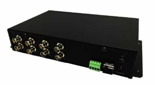 DS-3V08R-AU/720 - 8-ми канальный 720р HD-TVI приемник цифрового видео по оптоволокну.