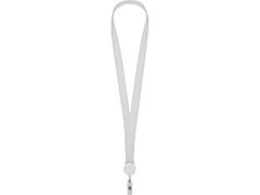 Ланьярд с ретрактором, белый