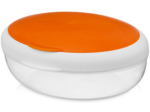 Подарочный набор Lunch с термокружкой, ланч-боксом, оранжевый, фото 2