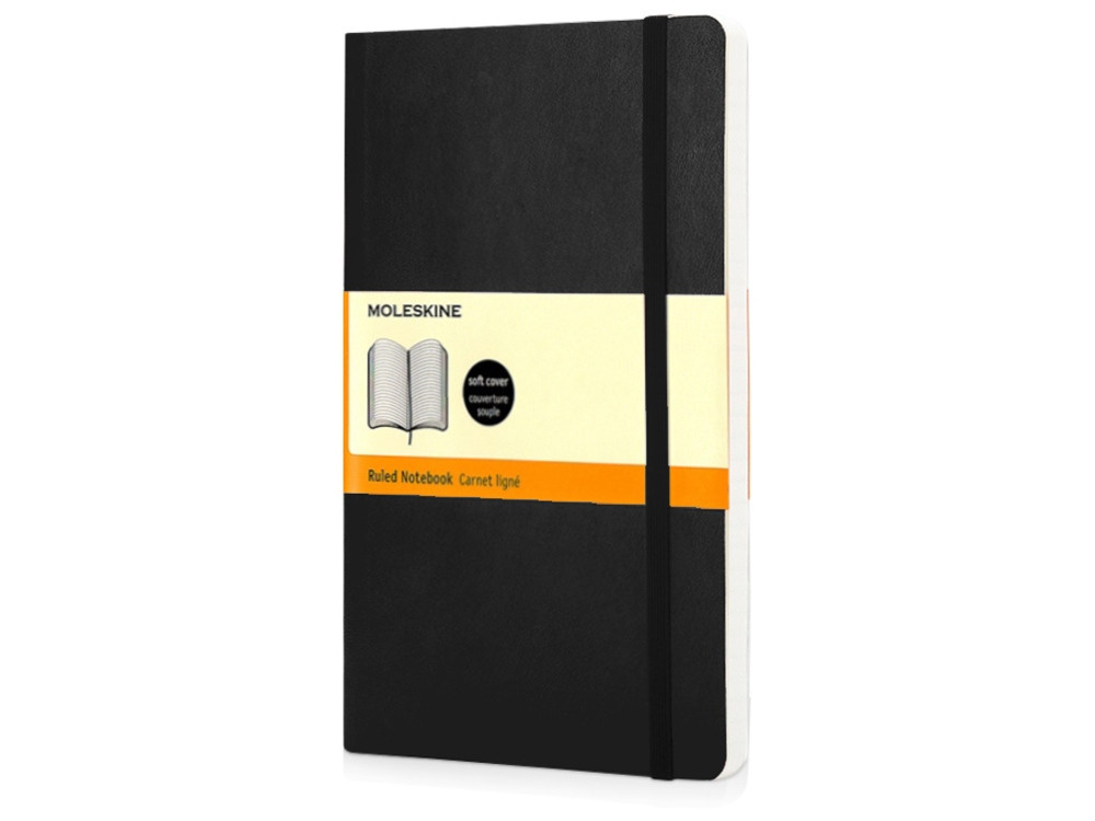 Подарочный набор Moleskine Indiana с блокнотом А5 Soft и ручкой, черный - фото 3 - id-p67400902