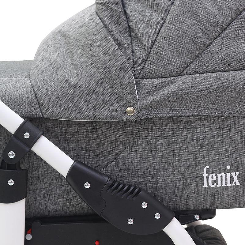 Коляска FENIX PRIME  01 (синий джинс  ), вид коляски 2 в1
