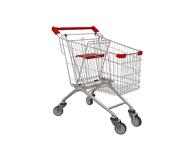 Покупательская тележка Европейская 60 л