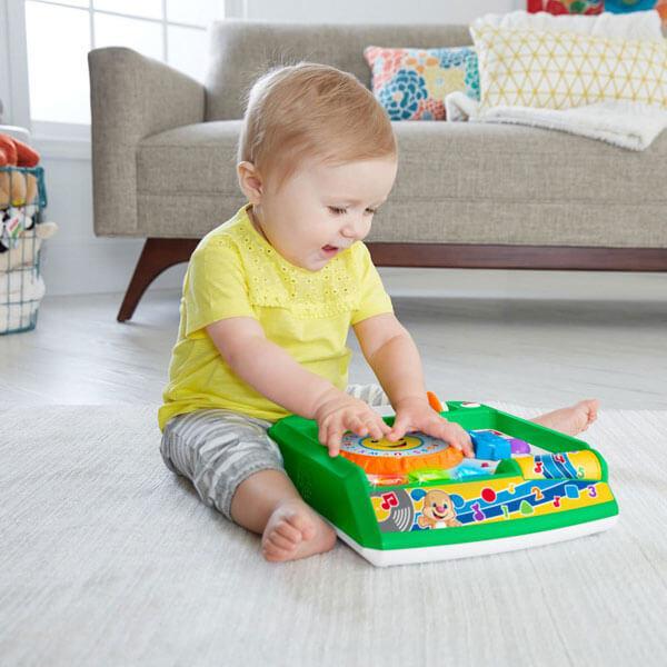 Mattel Fisher-Price Фишер Прайс "Смейся и учись" Музыкальная панель Ученого Щенка