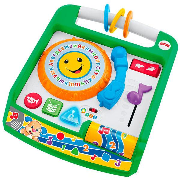 Mattel Fisher-Price Фишер Прайс "Смейся и учись" Музыкальная панель Ученого Щенка