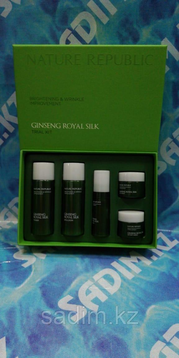Nature Republic Ginseng Royal Silk Trial Kit - Антивозрастной минисет